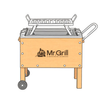 Caja China Nogal 1